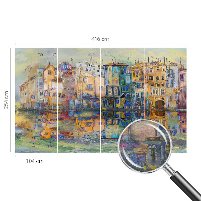 Motivtapete aus Vlies Magische Stadt