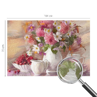 Fototapete aus Vlies mit Motiv aus Wildblumen