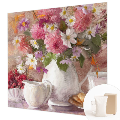 Fototapete aus Vlies mit Motiv aus Wildblumen