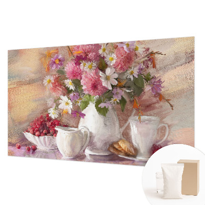 Fototapete aus Vlies mit Motiv aus Wildblumen