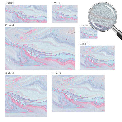 Vlies-Fototapete fürs Schlafzimmer Pastellwirbel