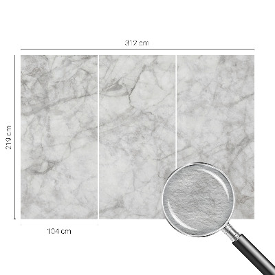 Vliestapete fürs Schlafzimmer Marmor-Eleganz