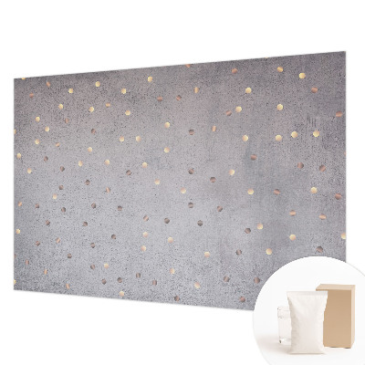 Wand-Fototapete mit symmetrischem Punktmuster