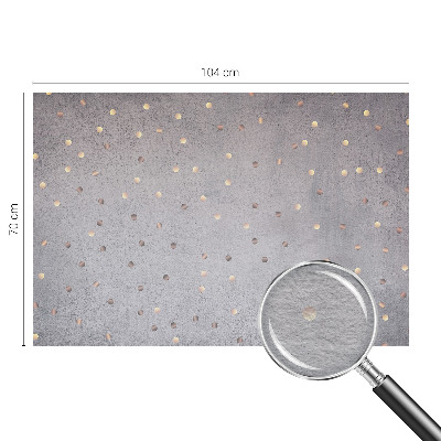 Wand-Fototapete mit symmetrischem Punktmuster
