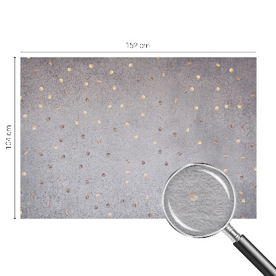 Wand-Fototapete mit symmetrischem Punktmuster