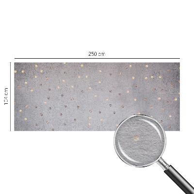 Wand-Fototapete mit symmetrischem Punktmuster