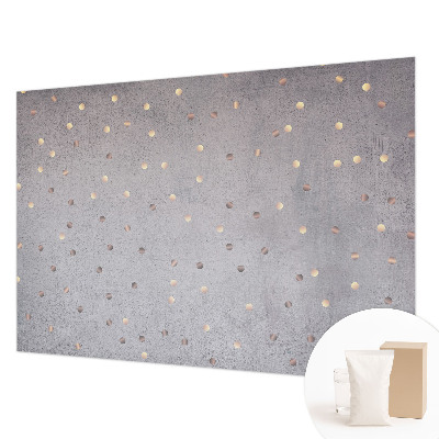 Wand-Fototapete mit symmetrischem Punktmuster