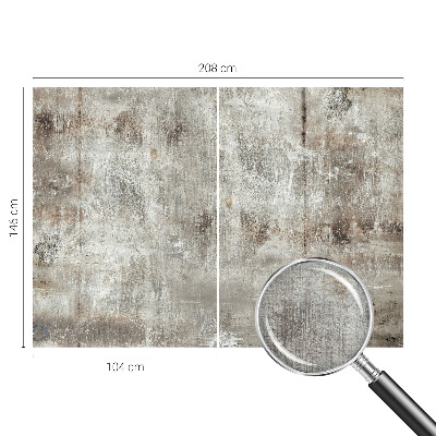 Dekorative Wand-Fototapete mit Industriefassade als Motiv