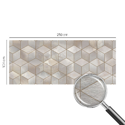 Fototapete nach Maß mit geometrischem Mosaikmotiv