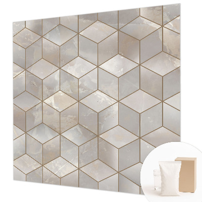Fototapete nach Maß mit geometrischem Mosaikmotiv