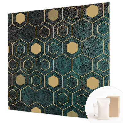 Fototapete Geometrische Sechsecke