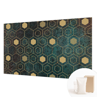 Fototapete mit geometrischem Sechseck‑Muster