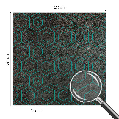 Vlies-Fototapete mit geometrischem Muster