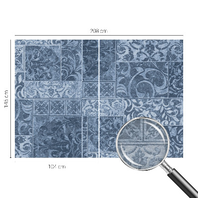 Wandtapete Pflanzenornamente