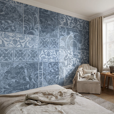 Wandtapete Pflanzenornamente