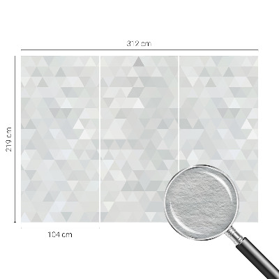 Vlies-Fototapete nach Maß mit grauem Muster