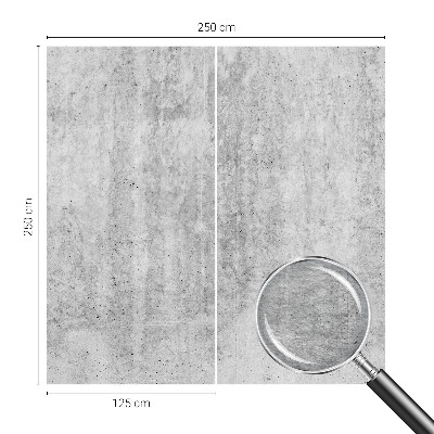 Vlies-Fototapete fürs Wohnzimmer mit Betonwand-Motiv