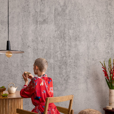 Vlies-Fototapete fürs Wohnzimmer mit Betonwand-Motiv