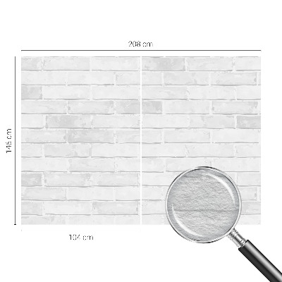 Vlies-Fototapete fürs Schlafzimmer Ziegelmauer