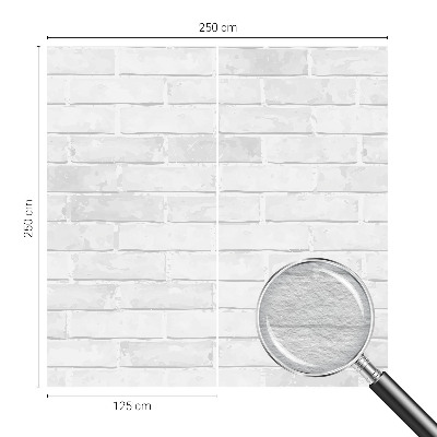 Vlies-Fototapete fürs Schlafzimmer Ziegelmauer