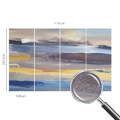 Vlies-Fototapete fürs Kinderzimmer mit einem Motiv einer friedlichen Landschaft