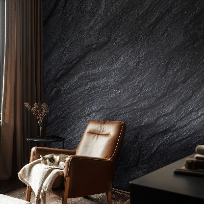 Vliestapete fürs Schlafzimmer Steinstruktur