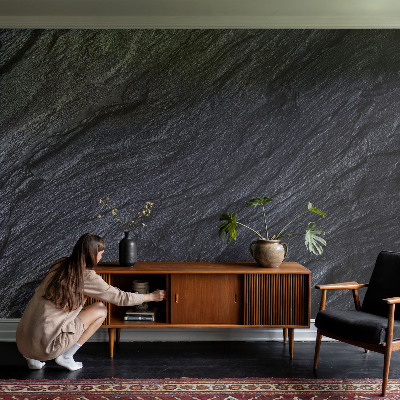 Vliestapete fürs Schlafzimmer Steinstruktur