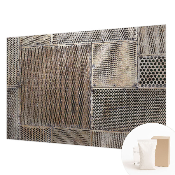 Bildtapete Metallische Muster