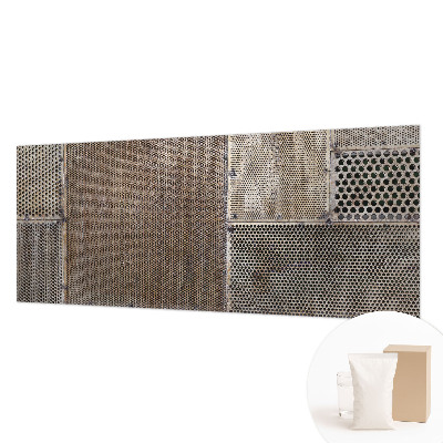 Bildtapete Metallische Muster