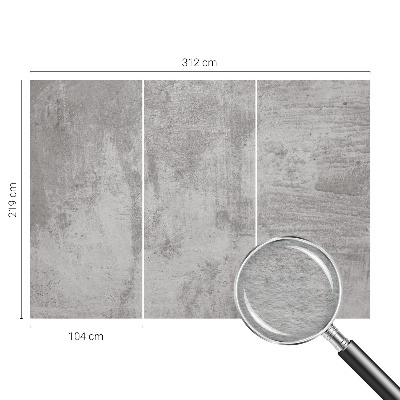 Wand-Fototapete mit Motiv in Rohbeton-Optik