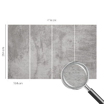 Wand-Fototapete mit Motiv in Rohbeton-Optik