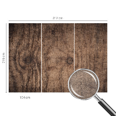 Fototapete nach Maß mit rustikalem Holzmotiv