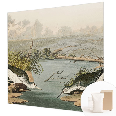 Vliestapete fürs Schlafzimmer mit einem Motiv einer friedlichen Landschaft