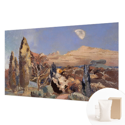 Dekorative Wand-Fototapete mit Motiv einer Waldlandschaft