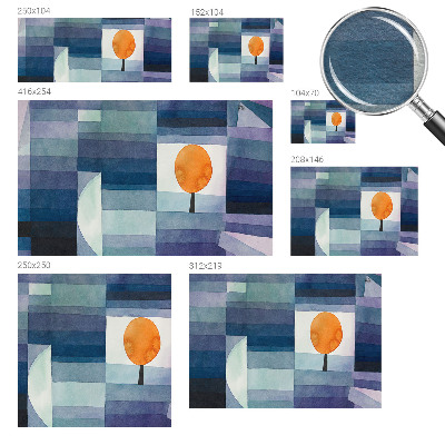 Vliestapete fürs Schlafzimmer Abstrakter Baum