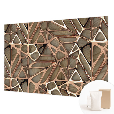 Wand-Fototapete mit geometrischem Muster