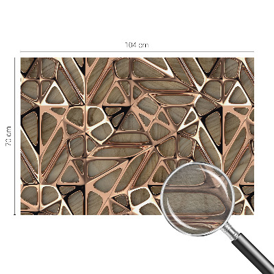 Wand-Fototapete mit geometrischem Muster
