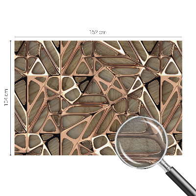 Wand-Fototapete mit geometrischem Muster