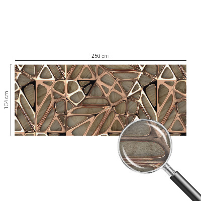 Wand-Fototapete mit geometrischem Muster