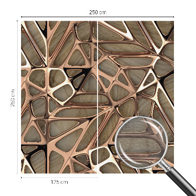 Wand-Fototapete mit geometrischem Muster