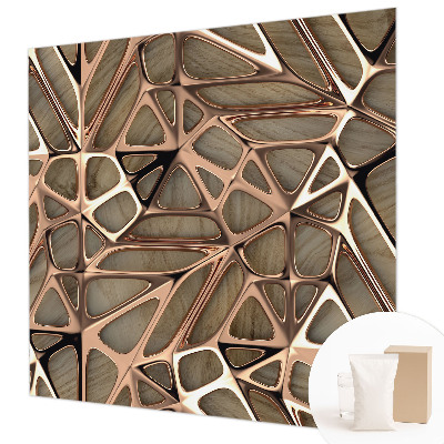 Wand-Fototapete mit geometrischem Muster