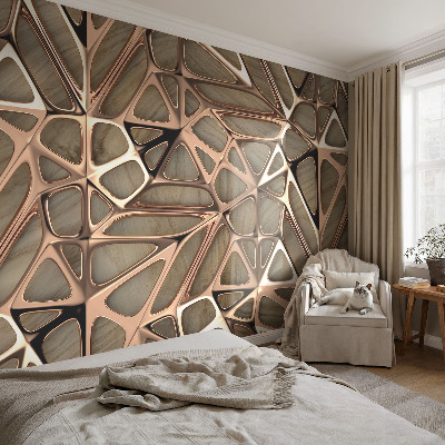Wand-Fototapete mit geometrischem Muster
