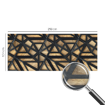 Fototapete nach Maß mit geometrischem Verbindungsdesign