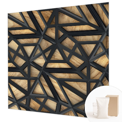 Fototapete nach Maß mit geometrischem Verbindungsdesign