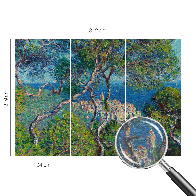 Vlies-Fototapete fürs Wohnzimmer mit Mittelmeerblick