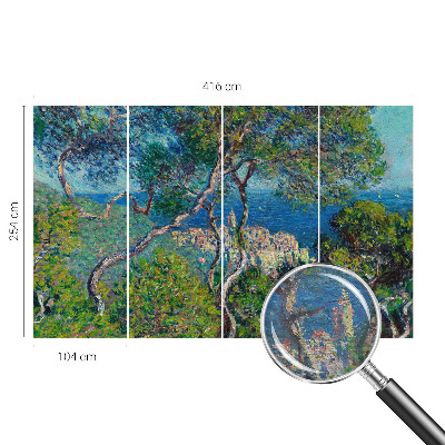 Vlies-Fototapete fürs Wohnzimmer mit Mittelmeerblick