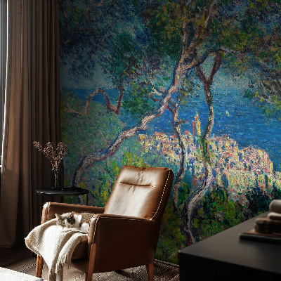 Vlies-Fototapete fürs Wohnzimmer mit Mittelmeerblick