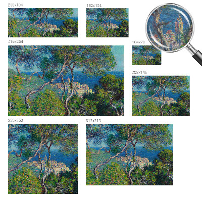 Vlies-Fototapete fürs Wohnzimmer Mittelmeerblick