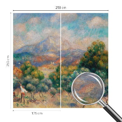 Vlies-Fototapete fürs Kinderzimmer mit einer Berglandschaft