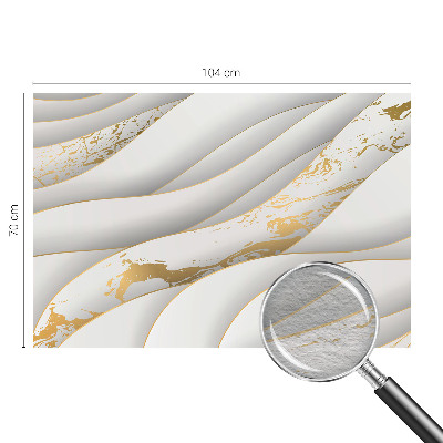 Moderne Vlies-Fototapete mit dynamischem Muster